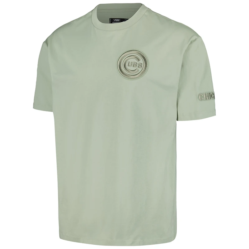 T-shirt neutre CJ à épaules tombantes Pro Standard Mint Chicago Cubs pour hommes
