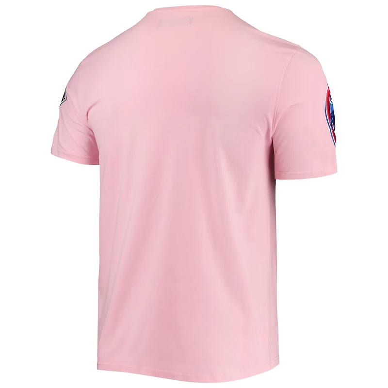 T-shirt Pro Standard Chicago Cubs Club pour homme rose