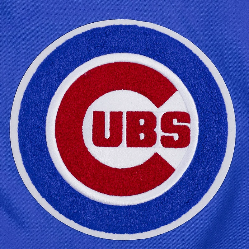 Veste à glissière complète en sergé Pro Standard Royal Chicago Cubs Area Code pour hommes