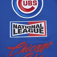 Men's Pro Standard Royal Chicago Cubs Fast Lane Full-Zip Track Jacket
