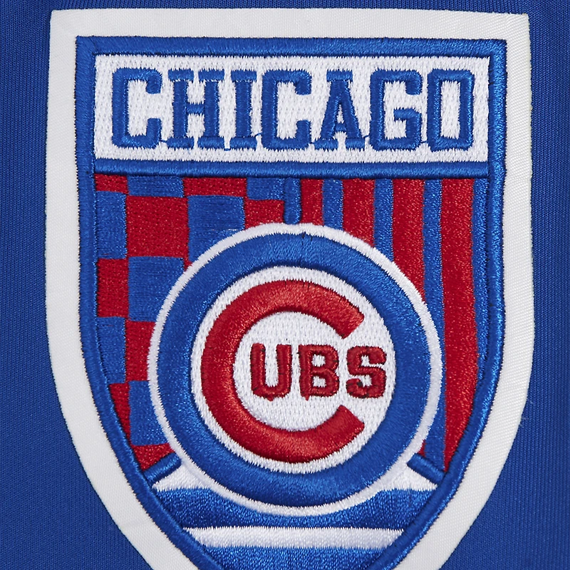 Men's Pro Standard Royal Chicago Cubs Fast Lane Full-Zip Track Jacket