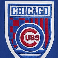 Men's Pro Standard Royal Chicago Cubs Fast Lane Full-Zip Track Jacket