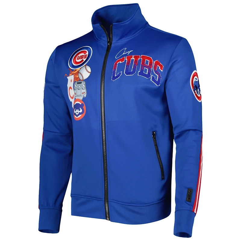 Veste de survêtement entièrement zippée Pro Standard Chicago Cubs Hometown pour homme