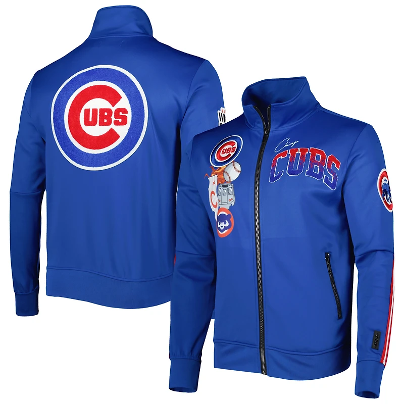 Veste de survêtement entièrement zippée Pro Standard Chicago Cubs Hometown pour homme
