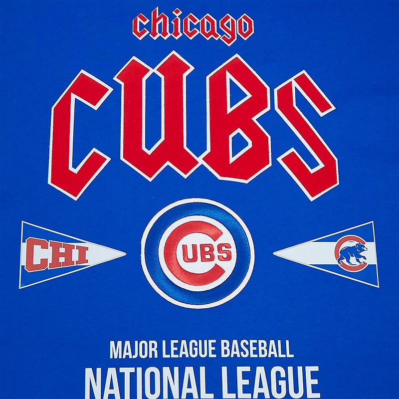 Men's Pro Standard Royal Chicago Cubs Oversized City Tour T-Shirt