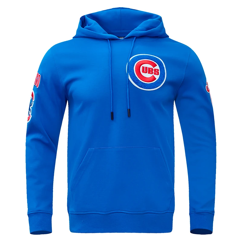 Men's Pro Standard Royal Chicago Cubs Team Logo Pullover Hoodie