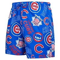 Short tissé avec logo pour hommes Pro Standard Royal Chicago Cubs Toss