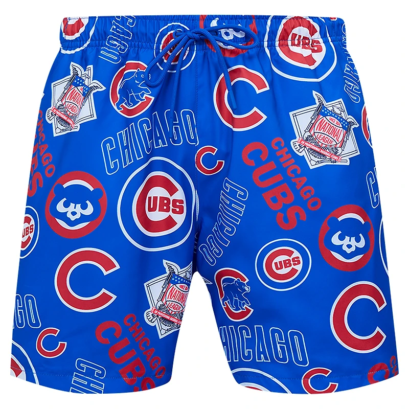 Short tissé avec logo pour hommes Pro Standard Royal Chicago Cubs Toss