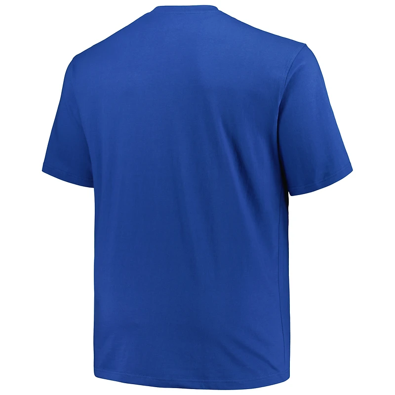 Profil Royal Chicago Cubs Big & Tall Heart Soul T-shirt pour homme
