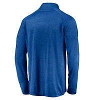 Haut raglan à quart de zip pour hommes Profile Royal Chicago Cubs Big & Tall