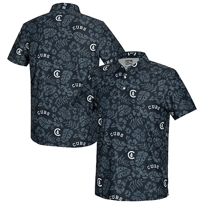 Polo de performance PUA Reyn Spooner bleu marine Chicago Cubs, collection Cooperstown, grandes tailles