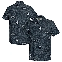 Polo de performance PUA Reyn Spooner bleu marine Chicago Cubs, collection Cooperstown, grandes tailles