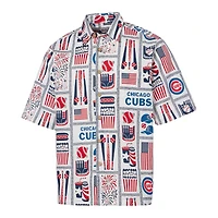 Chemise boutonnée américaine Reyn Spooner Chicago Cubs Americana pour homme