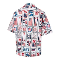 Chemise boutonnée américaine Reyn Spooner Chicago Cubs Americana pour homme