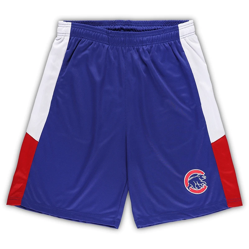 Short d'équipe Royal Chicago Cubs Big & Tall pour homme