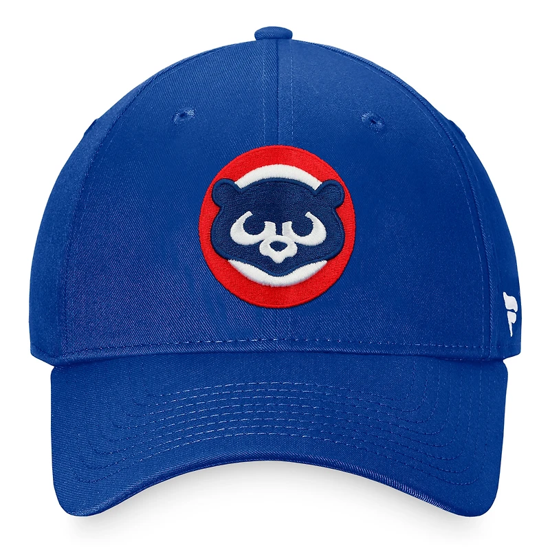 Men's Royal Chicago Cubs Cooperstown Collection Core Adjustable Hat