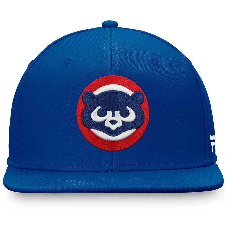 Men's Royal Chicago Cubs Cooperstown Collection Core Snapback Hat