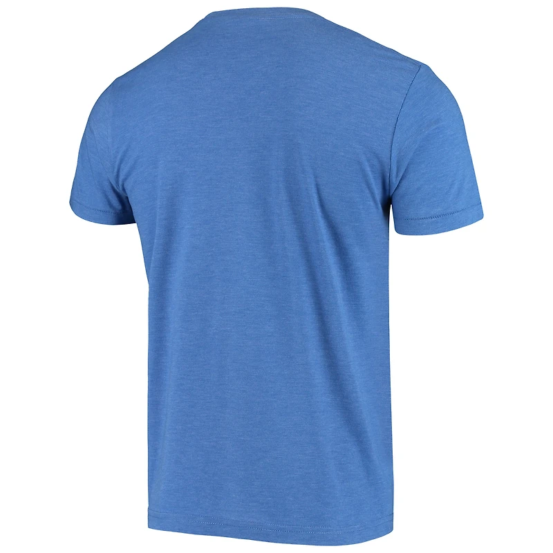 Men's Royal Chicago Cubs Hyperlocal Tri-Blend T-Shirt