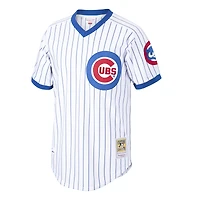 Maillot authentique de joueur Ryne Sandberg, blanc, Chicago Cubs, collection Cooperstown 1987