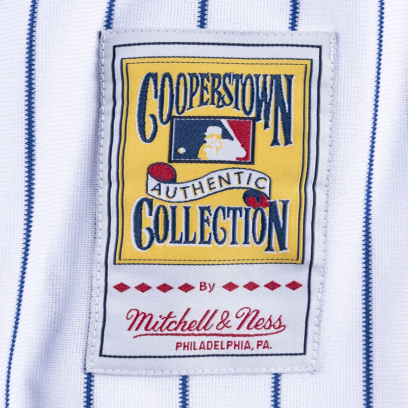 Maillot authentique de joueur Ryne Sandberg, blanc, Chicago Cubs, collection Cooperstown 1987