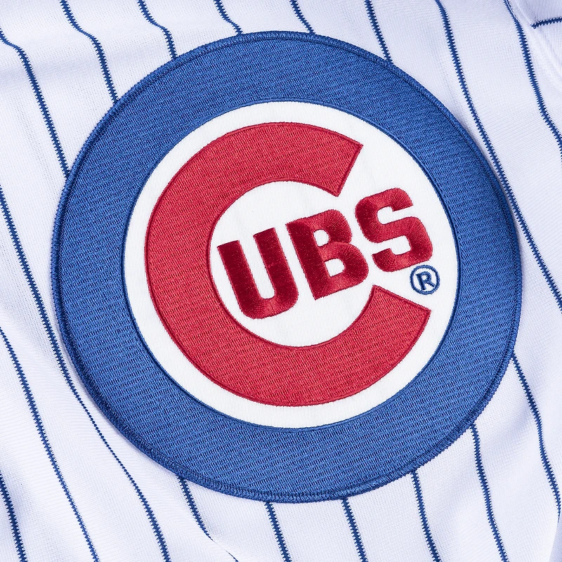 Maillot authentique de joueur Ryne Sandberg, blanc, Chicago Cubs, collection Cooperstown 1987