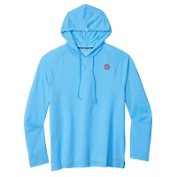 Sweat à capuche Tommy Bahama bleu Chicago Cubs Sunset Rally IslandZone® pour homme
