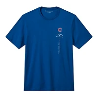 Men's TravisMathew  Royal Chicago Cubs Base Hit Bliss T-Shirt