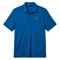 Polo homme TravisMathew Royal Chicago Cubs Crowd Roar Tri-Blend