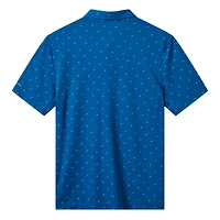 Polo homme TravisMathew Royal Chicago Cubs Crowd Roar Tri-Blend