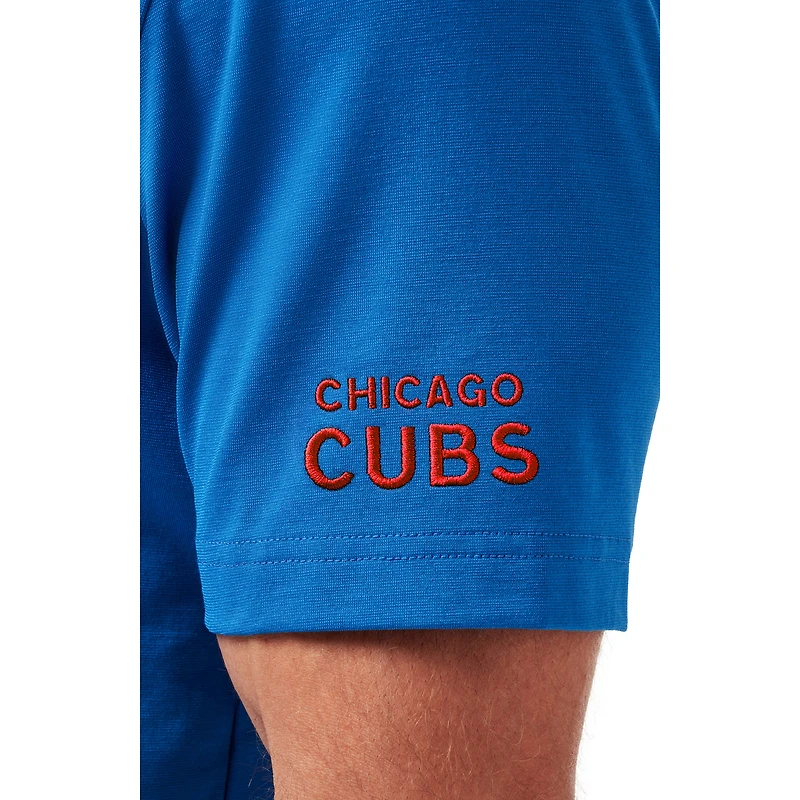 Polo chauffant TravisMathew Royal Chicago Cubs pour hommes