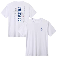 T-shirt homme TravisMathew blanc Chicago Cubs Dugout Dreams