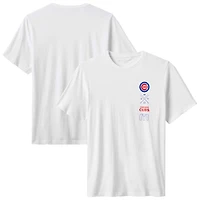T-shirt blanc Sunset Slam 2.0 des Chicago Cubs pour homme