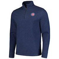 Men's Vineyard Vines Navy Chicago Cubs Saltwater Quarter-Zip Jacket