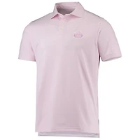 Polo à rayures Bradley Chicago Cubs Vineyard Vines rose/blanc pour homme