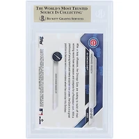 Carte Michael Busch Chicago Cubs 2025 Topps Now Road to Opening Day #OD-210 authentifiée par BGS - Note globale : 10, 10, 10, 9,5
