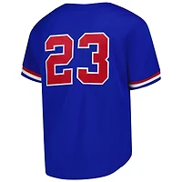 Maillot réplique Mitchell & Ness Ryne Sandberg Chicago Cubs Cooperstown Authentic Collection Throwback - Bleu royal