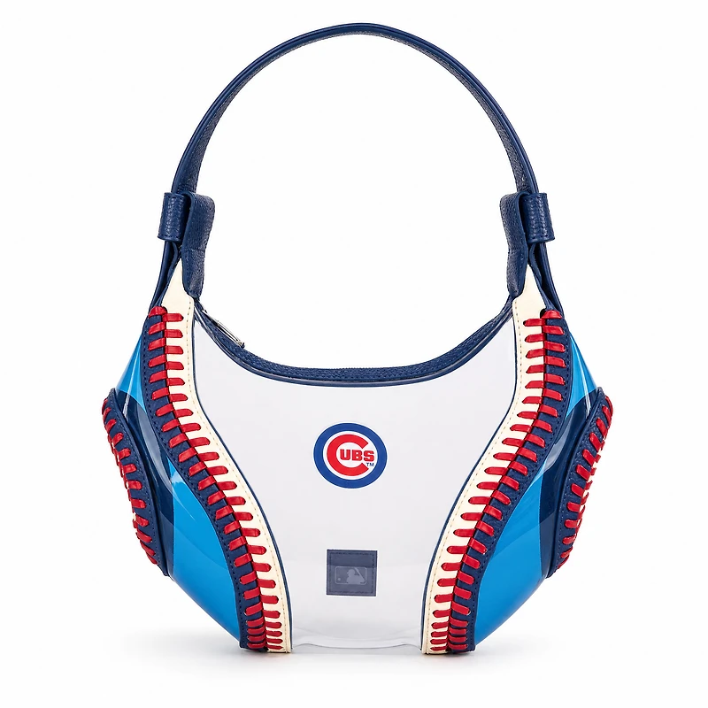 Montana West Chicago Cubs Clear Slouchy Shoulder Bag