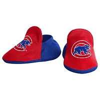 Ensemble body, bavoir et chaussons noués pour nouveau-né bébé des Chicago Cubs