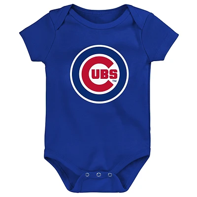 Newborn & Infant Royal Chicago Cubs Primary Team Logo Bodysuit