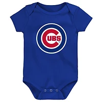 Newborn & Infant Royal Chicago Cubs Primary Team Logo Bodysuit