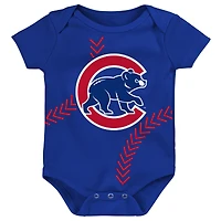 Newborn & Infant Royal Chicago Cubs Running Home Bodysuit