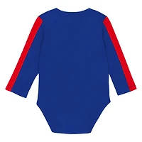 Ensemble 3 pièces pour nouveau-né Outerstuff Chicago Cubs Double Down Body et pantalon