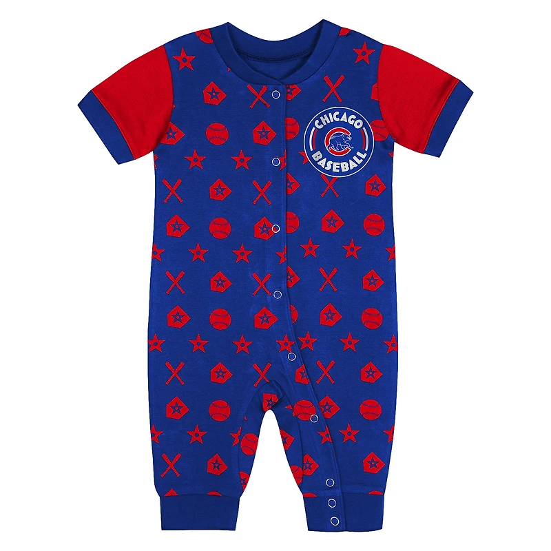 Combinaison Hard 90 pour nouveau-né des Royal Chicago Cubs