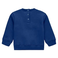 Ensemble nouveau-né WEAR by Erin Andrews Royal Chicago Cubs en polaire à col ras du cou et pantalon