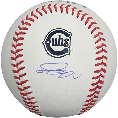 Balle de baseball autographiée par Pete Crow-Armstrong des Cubs de Chicago