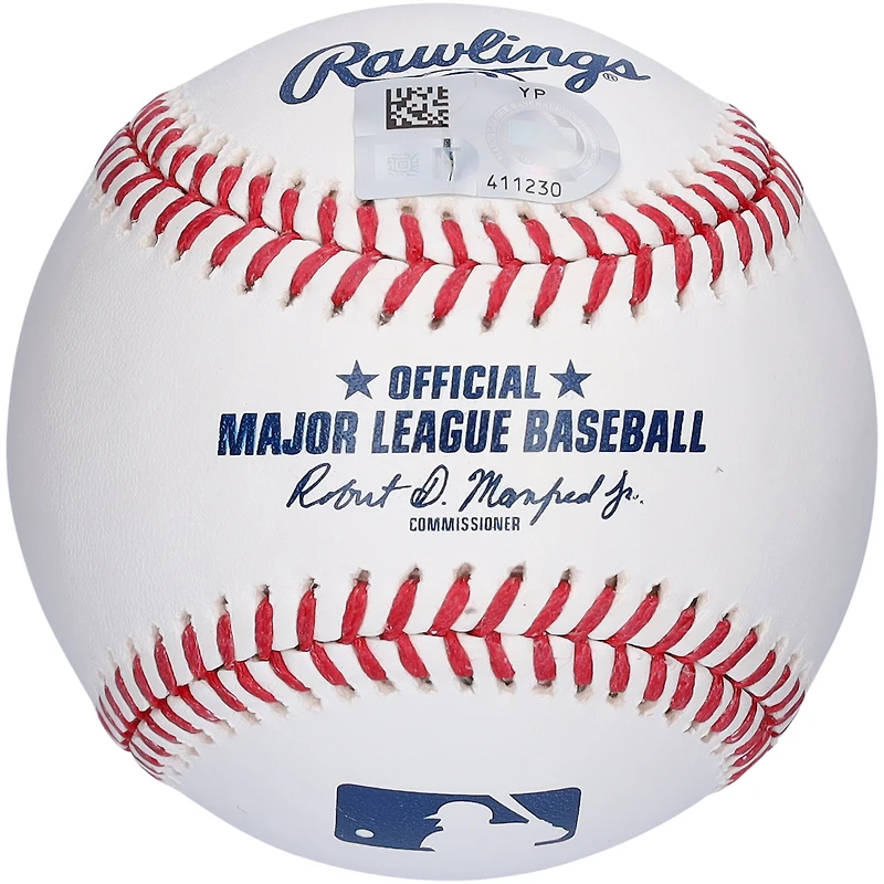 Balle de baseball autographiée par Pete Crow-Armstrong des Cubs de Chicago avec l'inscription « Go Cubs Go ! »