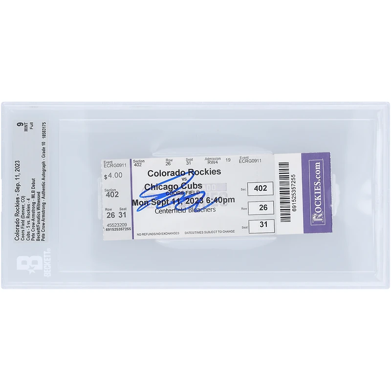 Pete Crow-Armstrong, les Cubs de Chicago