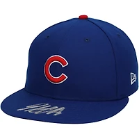 Casquette New Era On-Field autographiée par Pete Crow-Armstrong des Chicago Cubs