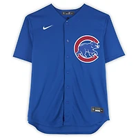 Maillot réplique Nike royal autographié par Pete Crow-Armstrong des Cubs de Chicago
