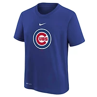 Préscolaire Nike Royal Chicago Cubs Large Logo Performance - T-shirt